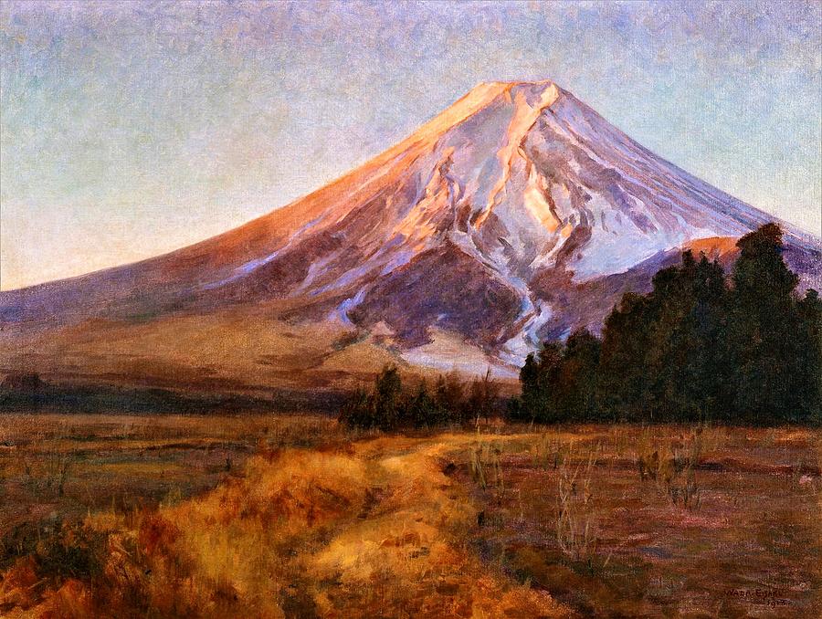 Landscape Painting - Top Quality Art - Mt, FUJI by Wada Eisaku