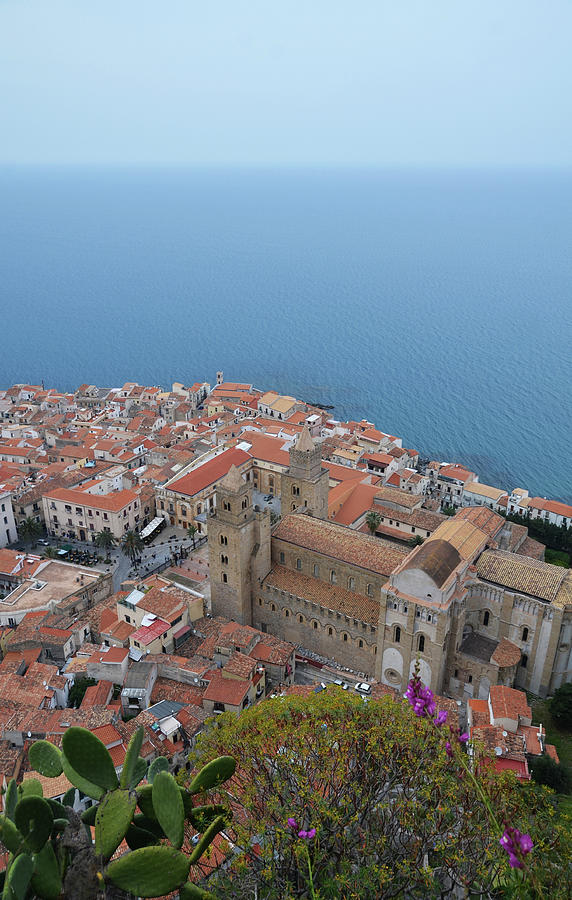 Top view of Cefalu Photograph by RicardMN Photography