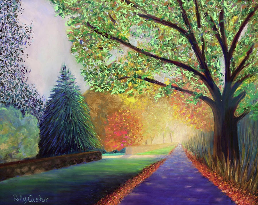 Topstone Road Painting by Polly Castor