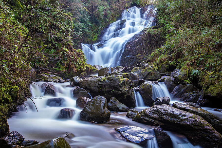Torc Waterfall Killarney National Park 2 Photograph by John McGraw