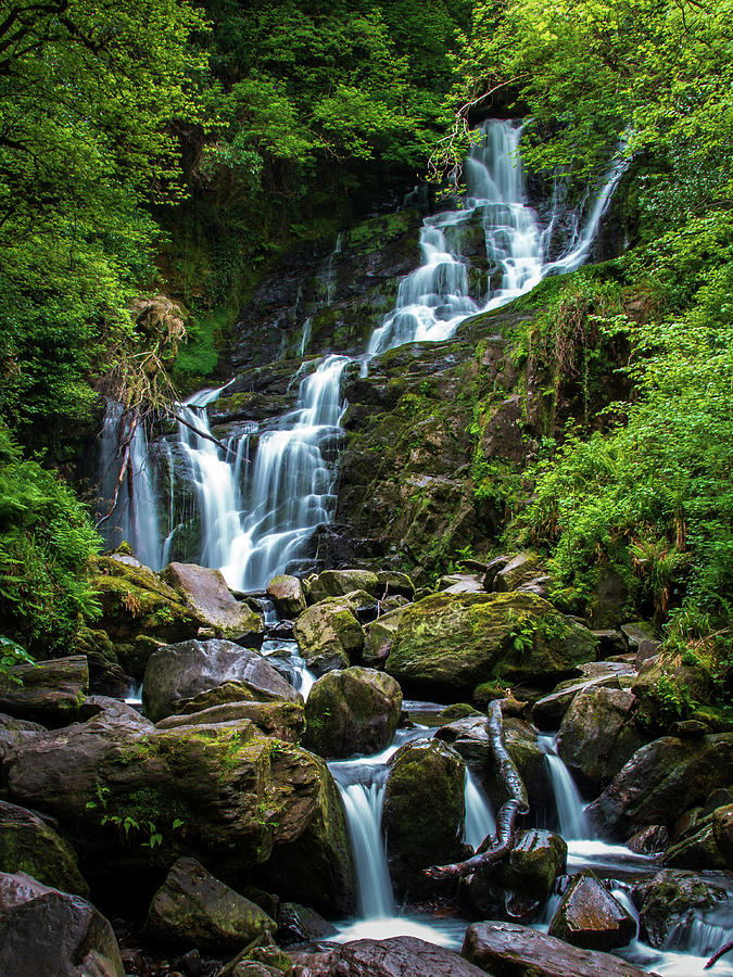 Torc Waterfall Photograph by Douglas Leedy - Fine Art America
