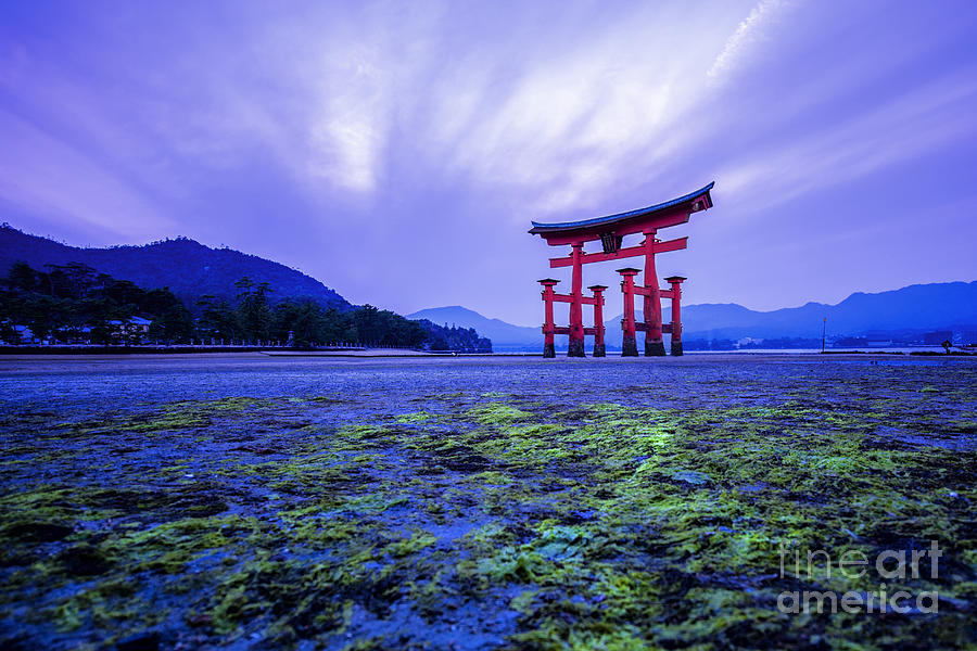 Symbol Photograph - Tori In Hiroshima Japan by Sahachatz Symbol Photograph - Tori In Hiroshima Japan by Sahachatz