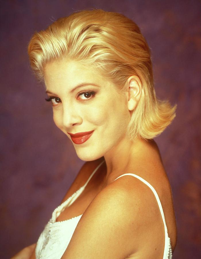 TORI SPELLING in BEVERLY HILLS, 90210 1990. Photograph by Album Pixels