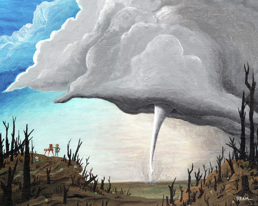 Tornado Painting by Robaire Ream