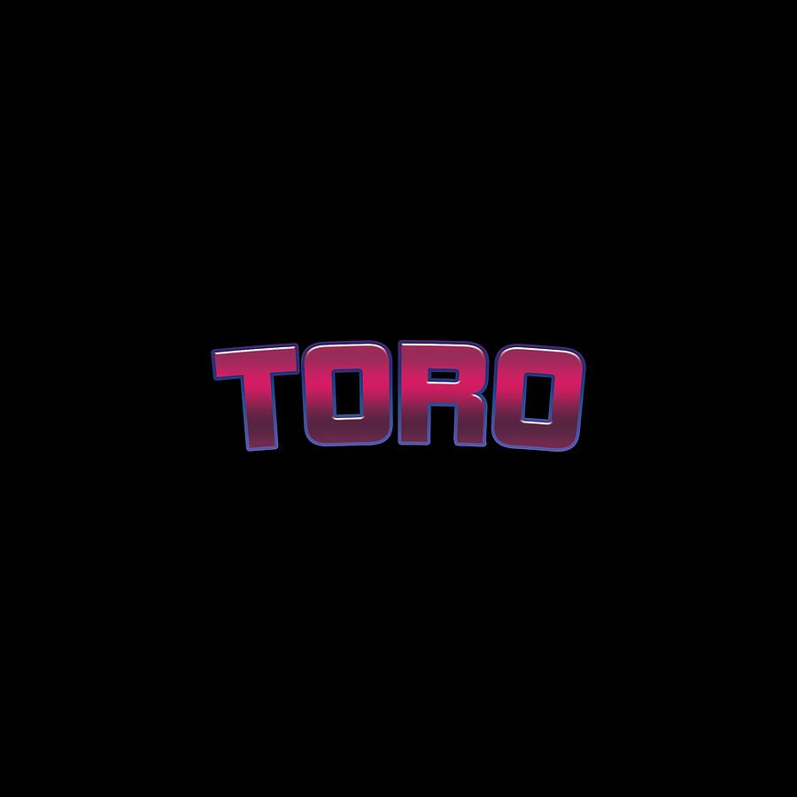 City Digital Art - Toro #Toro by TintoDesigns