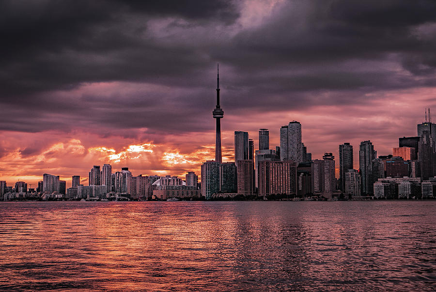Skyline Photograph - Toronto Skyline by Brian James