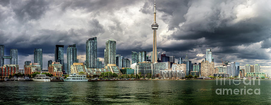 Toronto Skyline Photograph by M G Whittingham