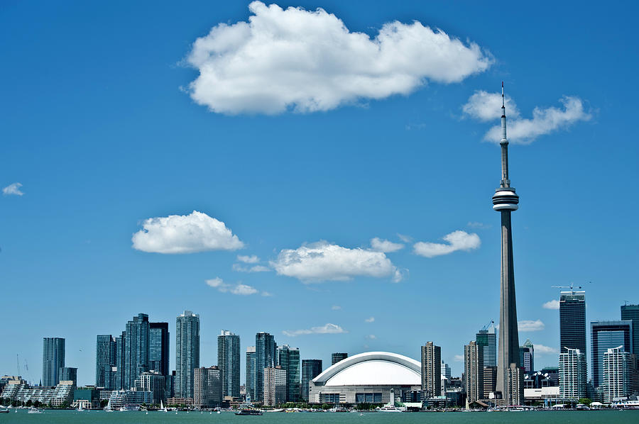 Toronto Skyline Photograph by Randyromano