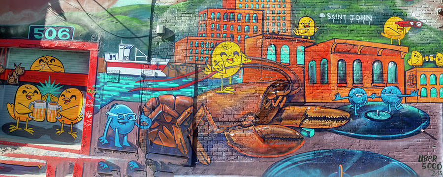 City Photograph - Torontos Graffiti Alley  54 by Bob Corson