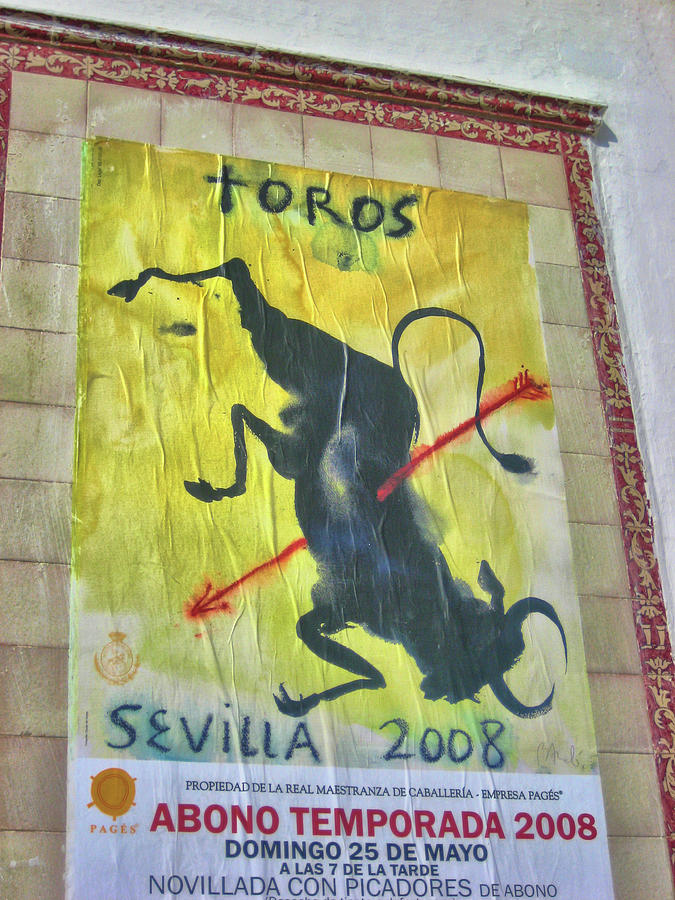 Toros Sevilla Poster Photograph by JAMART Photography