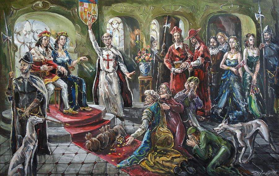 Torquemada, 1492 Painting by Stefano Popovski Fine Art America