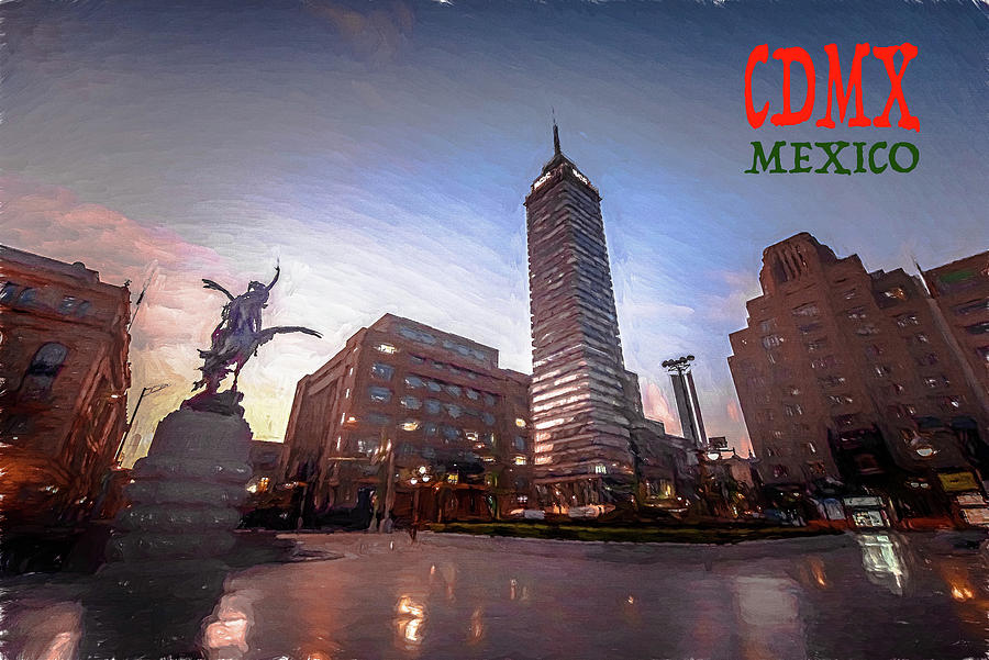 Michelle Saraswati Photograph - Torre Latinoamericana H1 by Michelle Saraswati Michelle Saraswati Photograph - Torre Latinoamericana H1 by Michelle Saraswati
