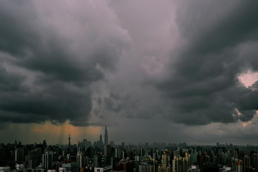 Torrential Rain Photograph by Blackstation