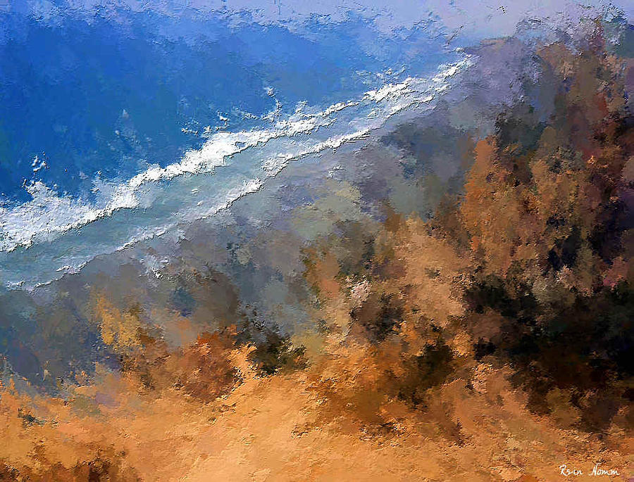 Torrey Pines Coast Digital Art by Rein Nomm