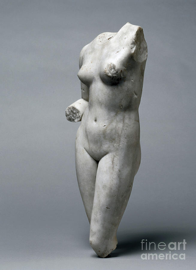 Torso Of Venus, Marble Photograph by Roman Imperial Period