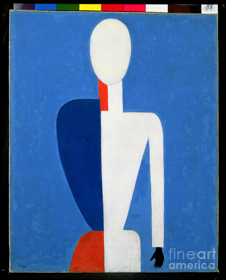 Arts Painting - Torso, Transformation To A New Shape, 1928-32 by Kazimir Severinovich Malevich