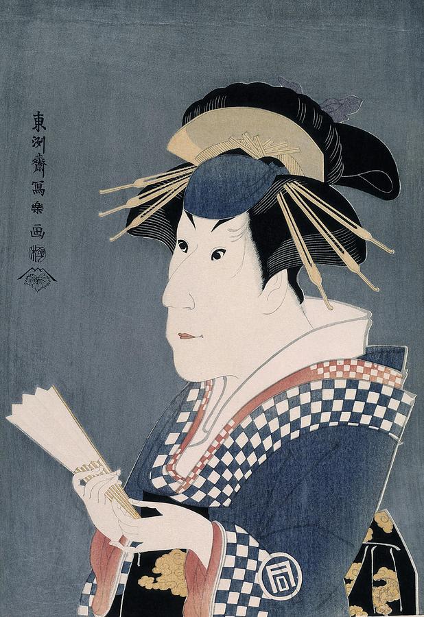Toshusai Sharaku -Copy-, Tsutaya Juzaburo / The Actor Segawa Ichimatsu III, 1794. Drawing by Tsutaya Juzaburo -1750-1797- Toshusai Sharaku -fl 1794-1795-