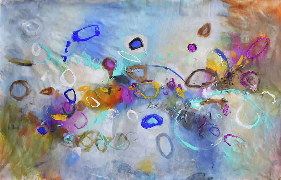 Abstract Painting - Toss Up by Gabi Ger