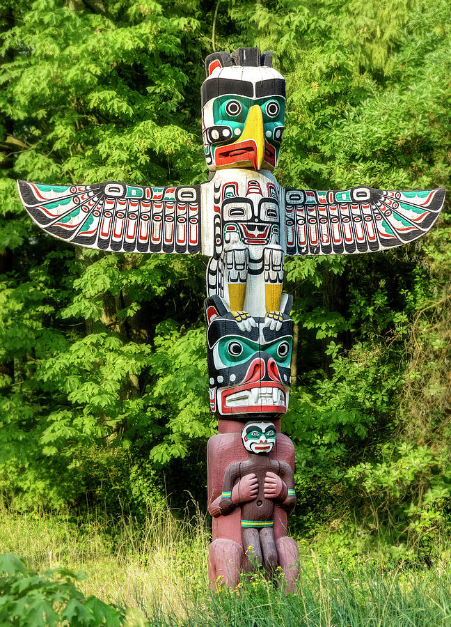 Totem Eagle Photograph by Tammy Wetzel - Fine Art America