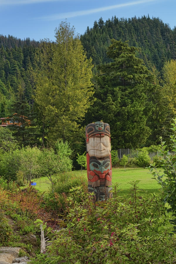 Totem - Hoonah, Alaska by Paulette B Wright Totem - Hoonah, Alaska by Paulette B Wright