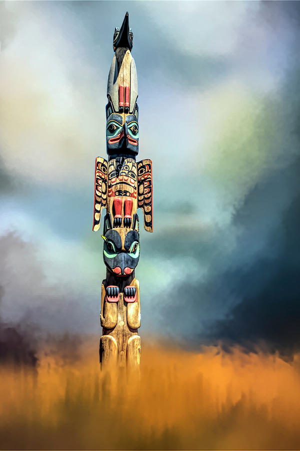 Totem Photograph by Maria Coulson