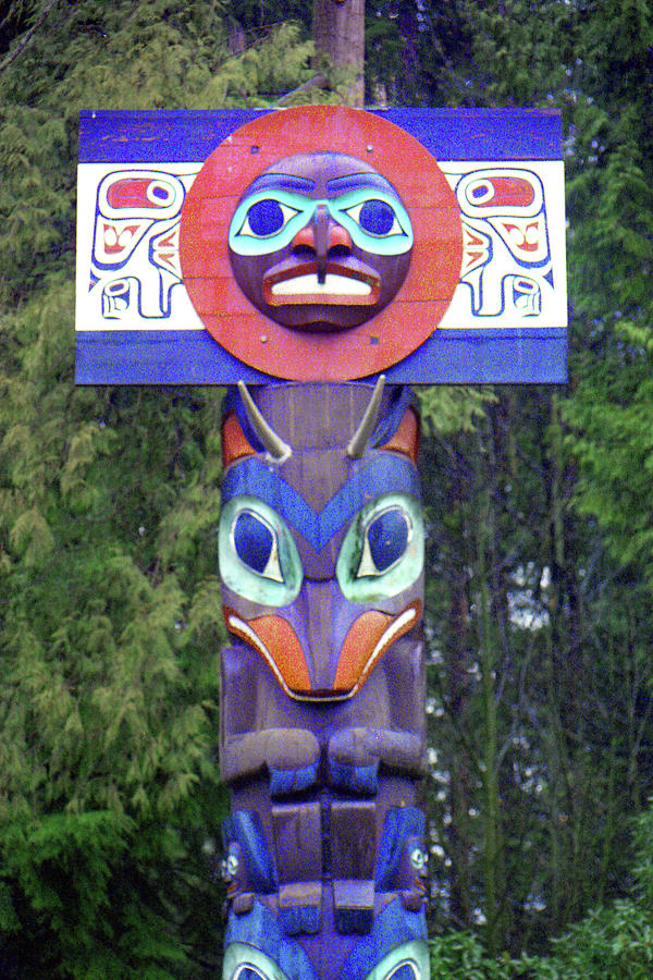 Totem Pole #3 Photograph by Jerry Griffin | Fine Art America