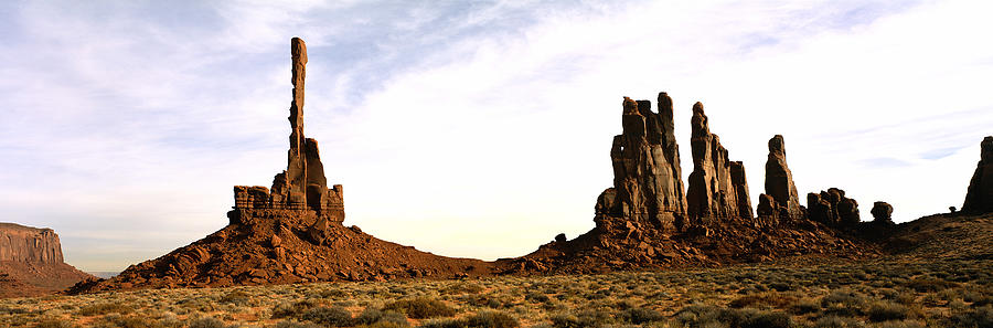 Totem Pole, Monument Valley, Arizona Photograph by Morey Milbradt