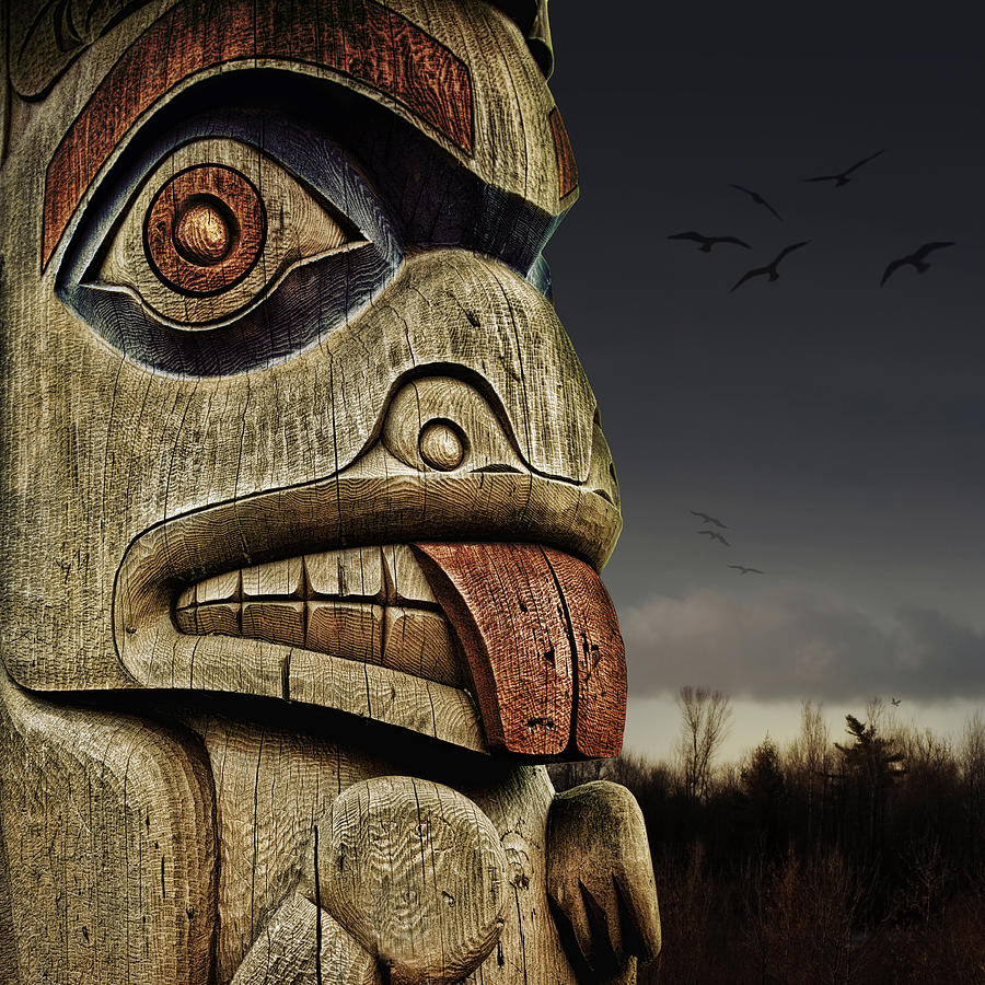 Totem Photograph by Tatiana Travelways