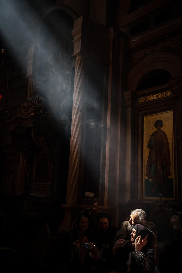 Holy Photograph - Touched By The Light by Tomer Eliash