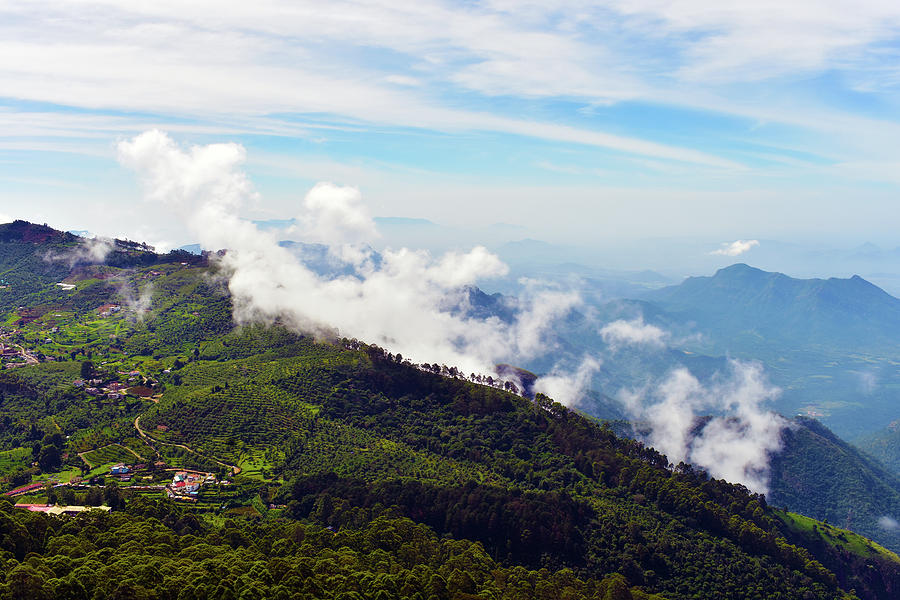 Touching clouds on Kodaikanal Hills Photograph by Vinothkumar Rajendran ...