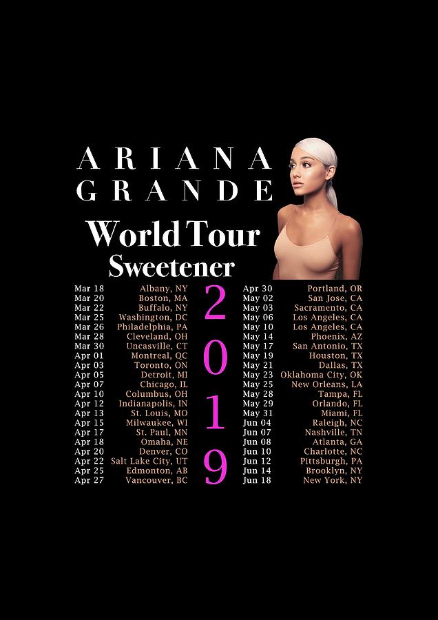 tour dates for ariana grande
