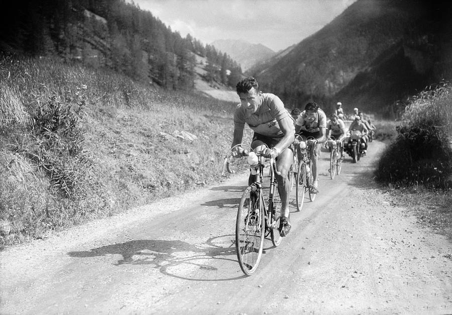 Tour De France 1954 The Cyclist Bobet Photograph by Keystone-france