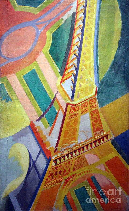 Robert Delaunay Painting - Tour Eiffel, 1926 by Robert Delaunay