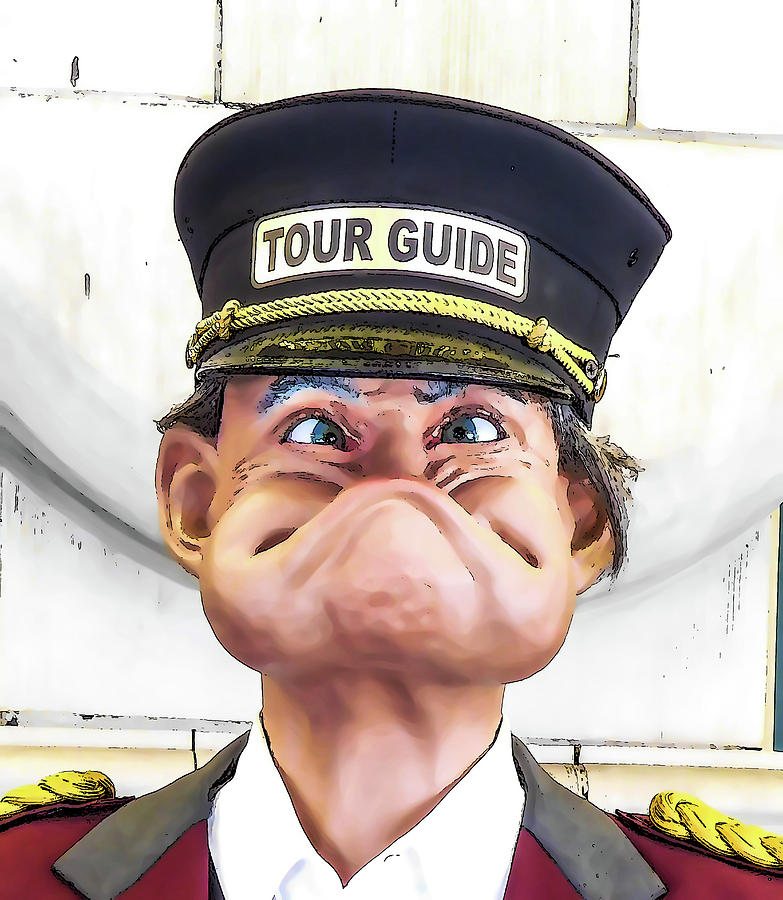 Tour Guide 2 Painting by Jeelan Clark