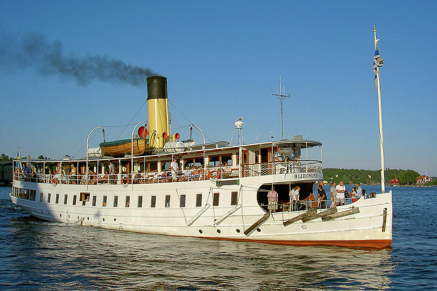 Tourist Boat, Stockholm Archipelago Photograph by Dimitris Sivyllis ...