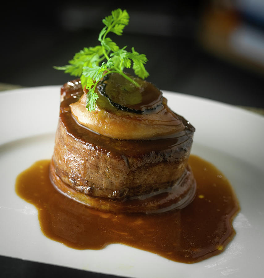 Tournedos Rossini Created For Composer by Duncan Davis