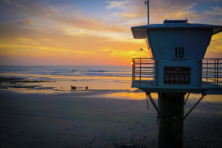 Surf Photograph - Tower 19, Office With A View by Richard A Brown Surf Photograph - Tower 19, Office With A View by Richard A Brown