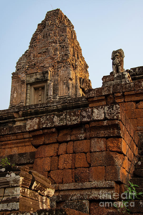 Tower at Pre Rup Temple Photograph by Bob Phillips