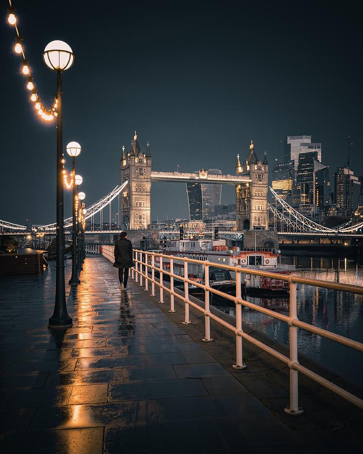 Tower Bridge Photograph by Chengming - Fine Art America