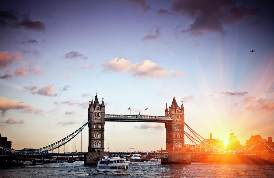 Tower Bridge In London Photograph by Walter Zerla