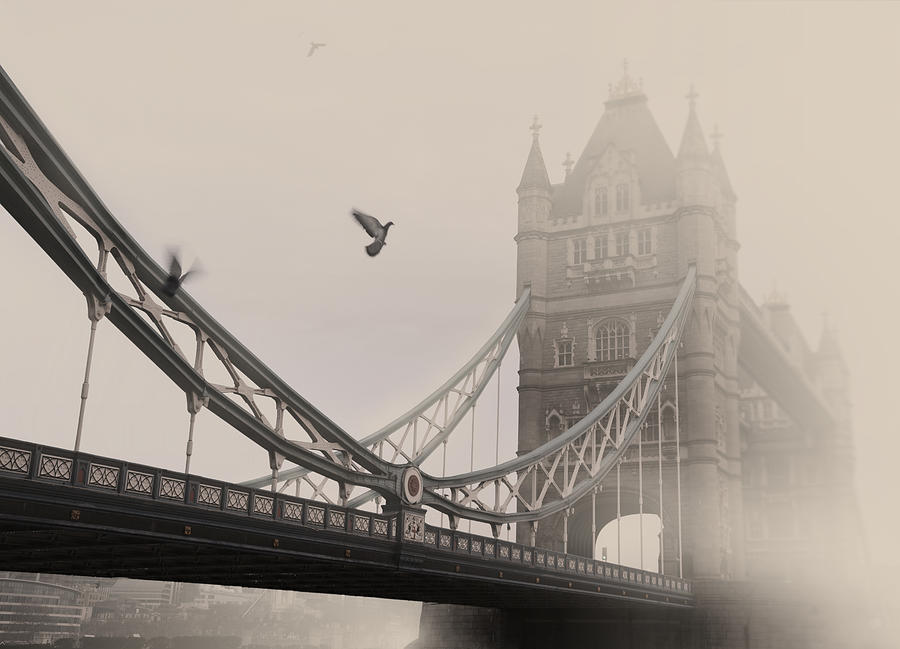 London Photograph - Tower Bridge by Lena Weisbek