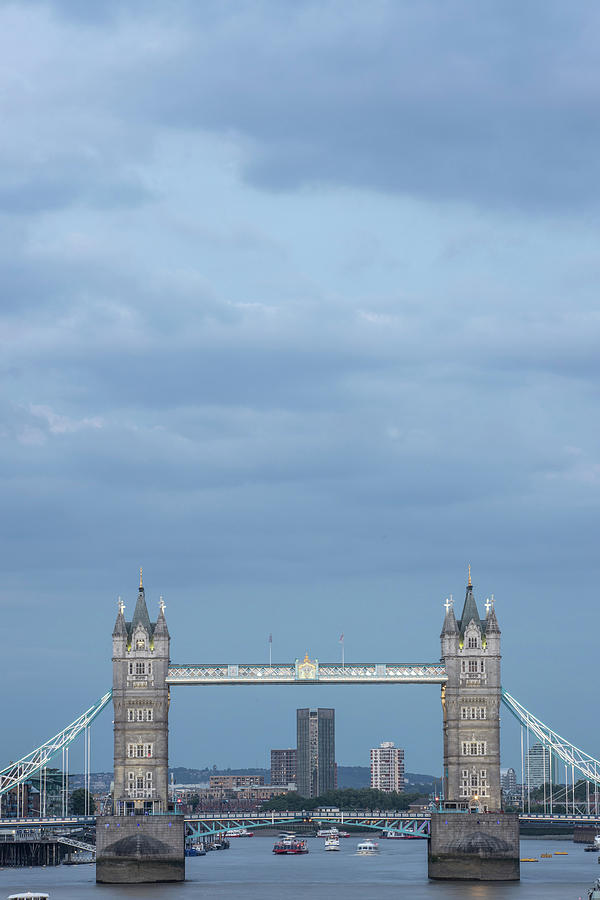 Tower Bridge London Blue Hour  Photograph by John McGraw