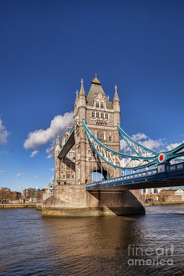 London Photograph - Tower Bridge London by Colin and Linda McKie