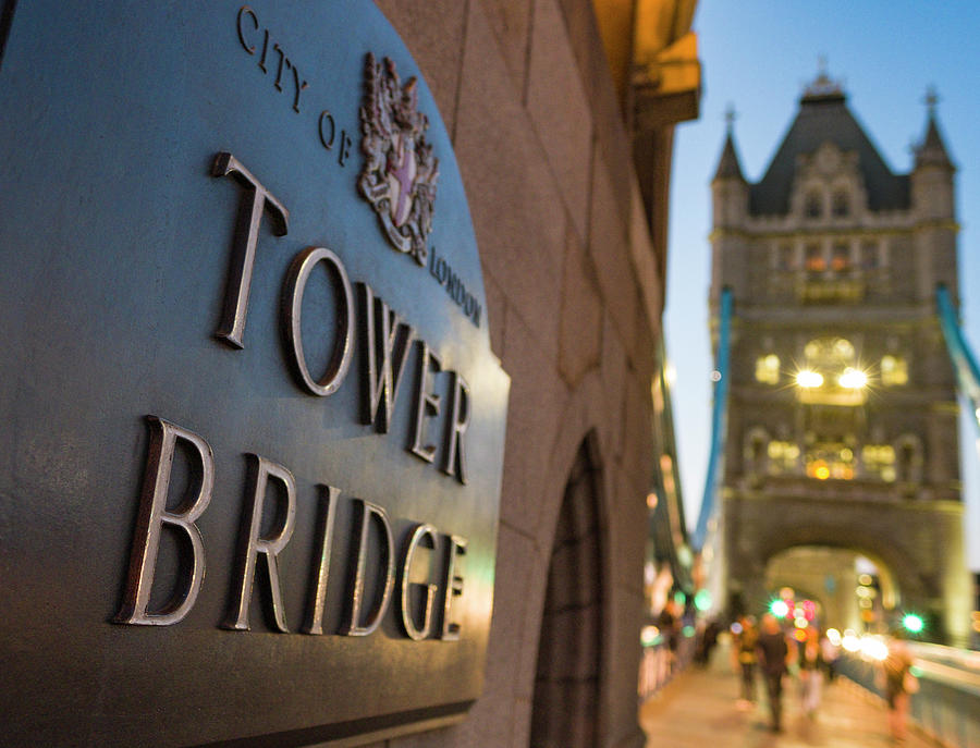 Tower Bridge London Photograph by David L Moore