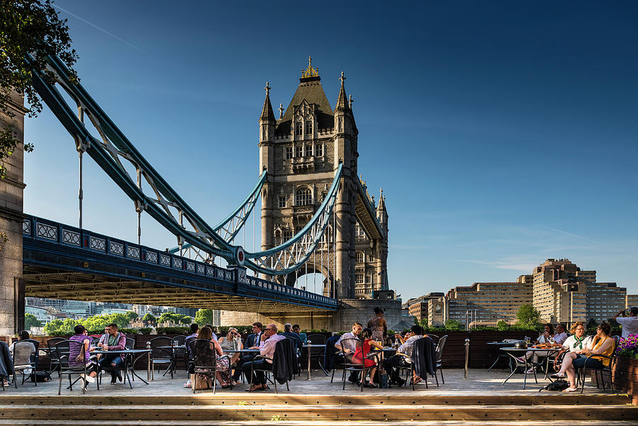 Tower Bridge, London, England Digital Art by Corrado Piccoli