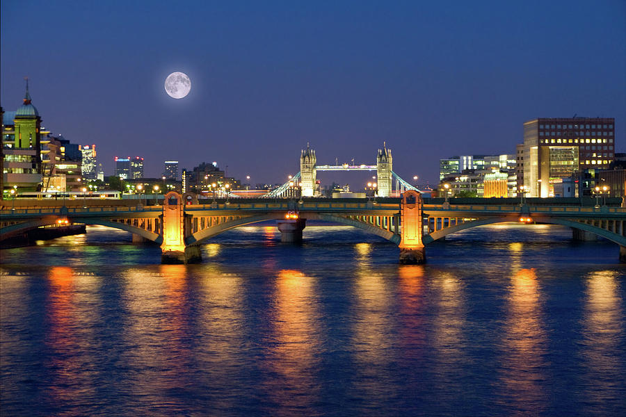 Tower Bridge London Photograph by Kathy Collins