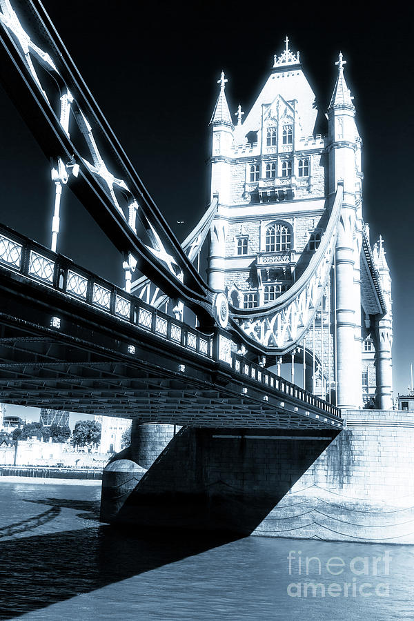 Tower Bridge Profile in London Photograph by John Rizzuto