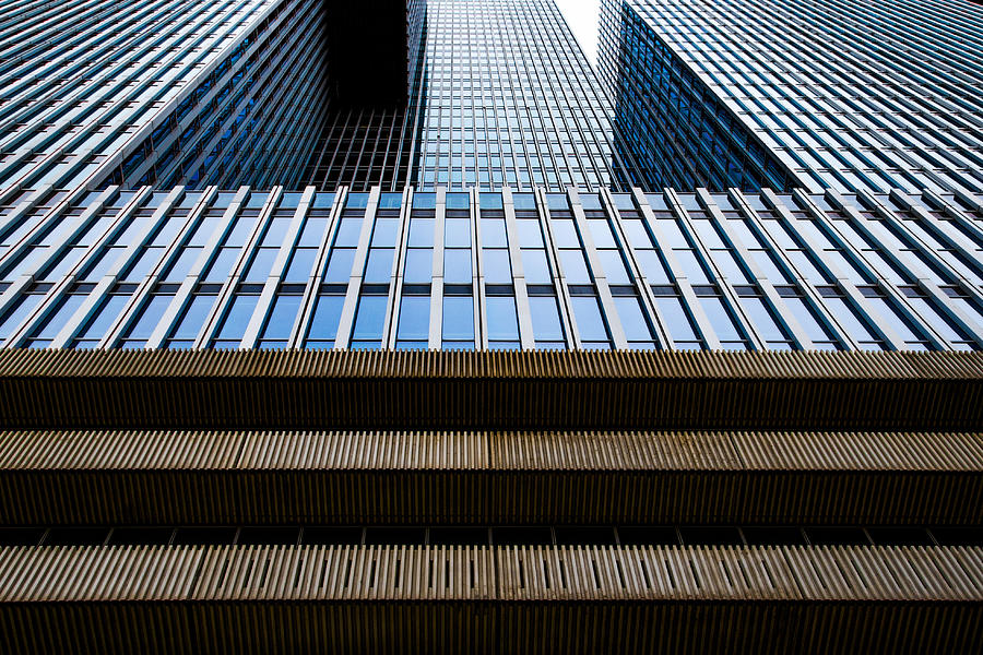 Tower Grids Photograph by Linda Wride