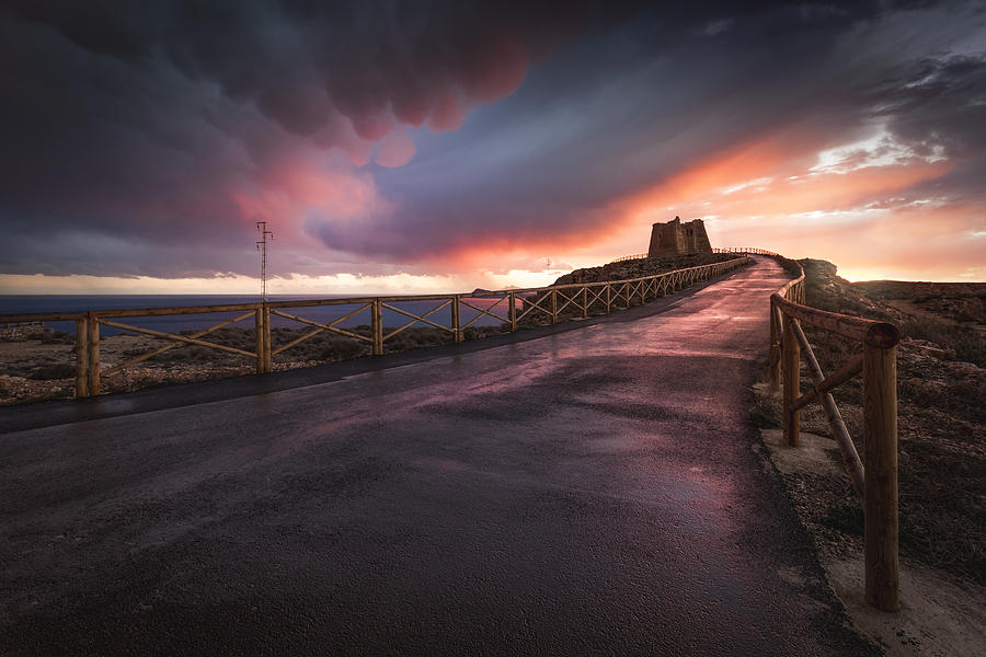 Tower Mesa Roldan Photograph by Juanma Pelegrin