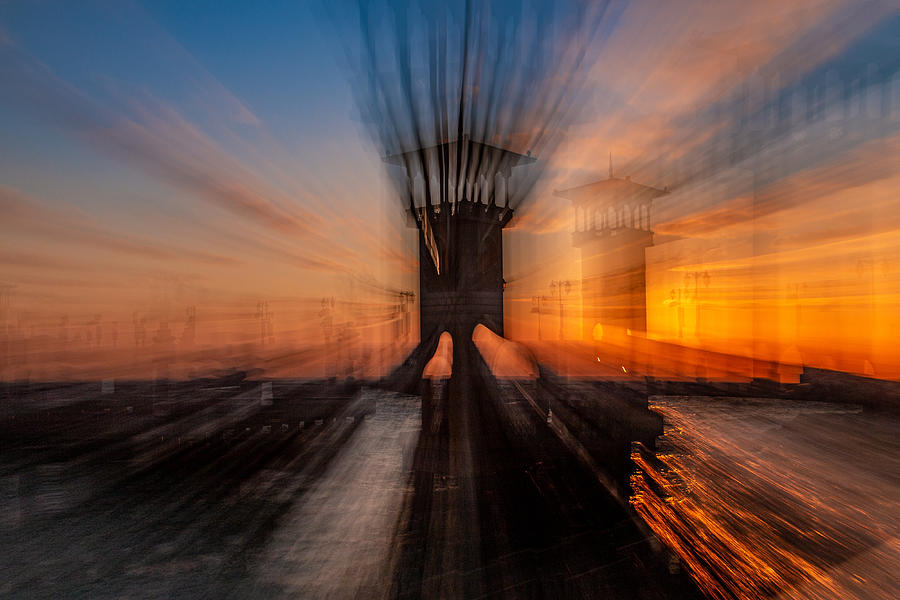Impressionism Photograph - Tower Of Light by Ahmed Kassem